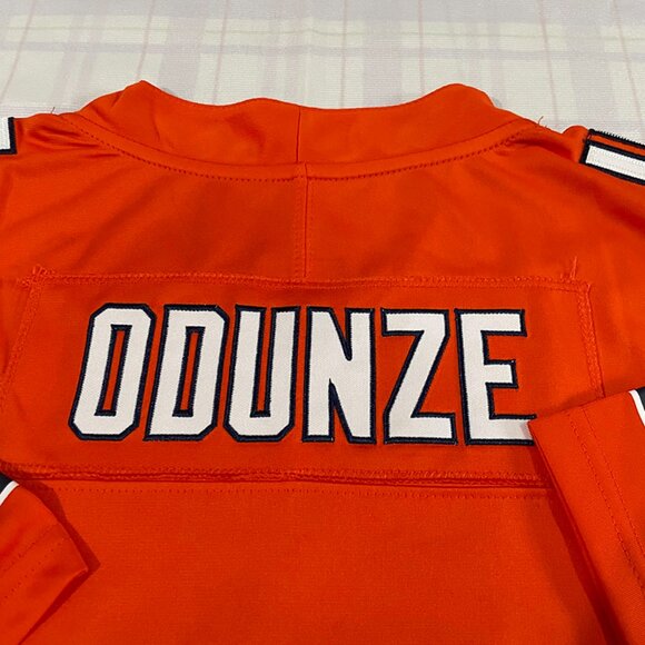 NFL Denver Broncos Orange Jersey #15 ODUNZE - Picture 8 of 8